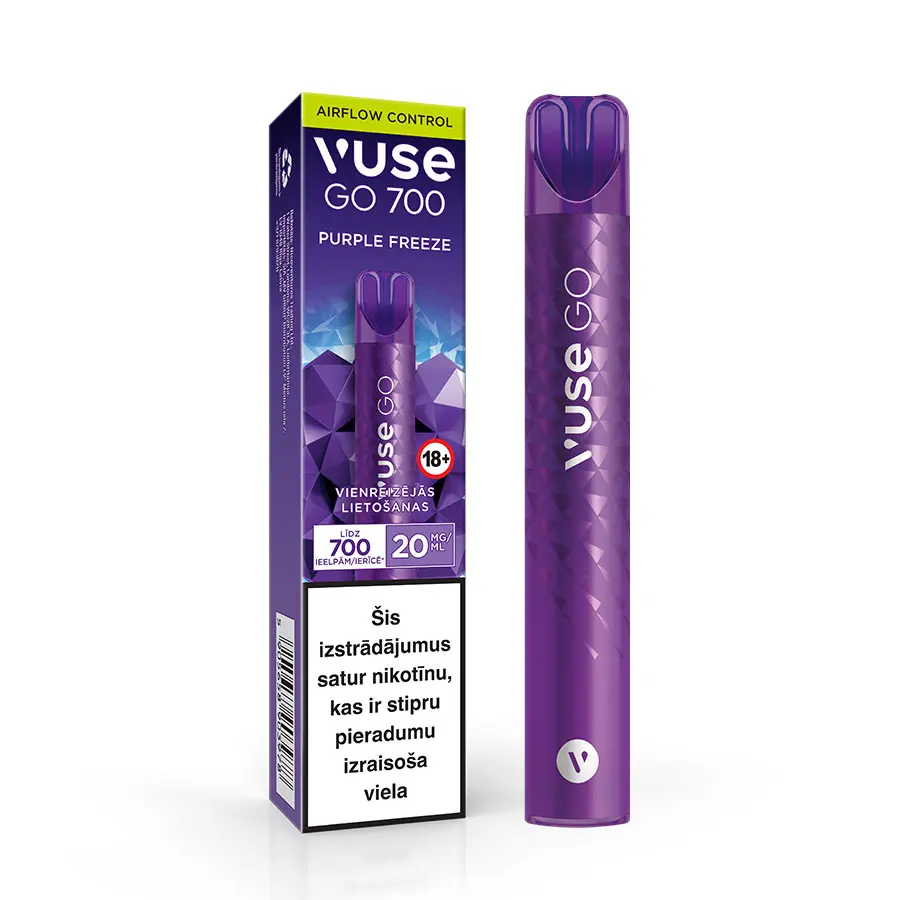 Vuse Go Purple Freeze Vienreizējās Lietošanas E-Cigarete