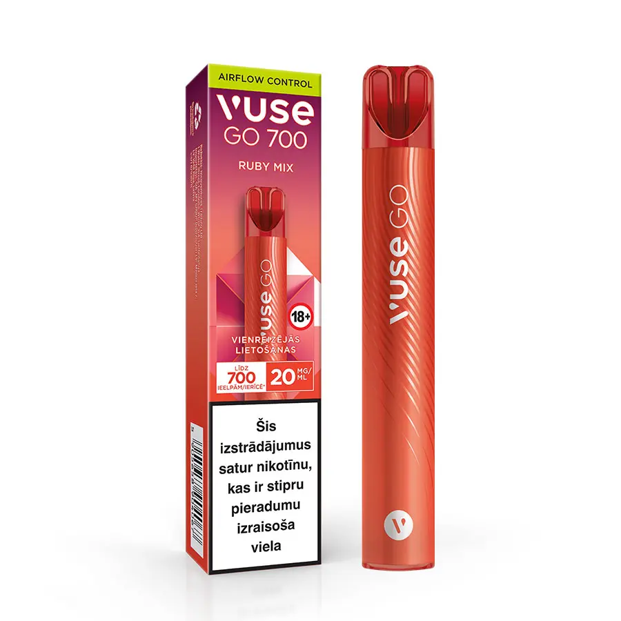 Vuse Go Ruby Mix Vienreizējās Lietošanas E-Cigarete